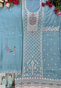 2025 Hit Design Color brillante especial para adultos Mes de Eid y Ramzan Bordado especial con traje de trabajo de diamantes Proveedor indio - Product Image 4