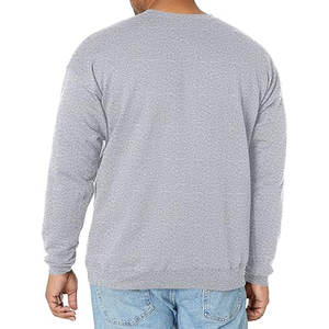 Sweat-shirts pour hommes en coton 100% - Coupe ample - Écologiques - Col rond - Bleu clair - Vente en gros - Collection hiver - Product Image 6