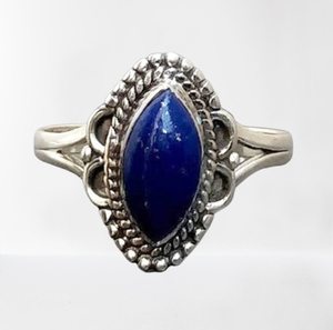Women's Handmade <b>Spinner</b> Lapis Gemstone <b>Ring</b> Jewelry with Excellent 925 <b>Sterling</b> <b>Silver</b> Best Quality Classic Design Wedding Gift - Product Image 1