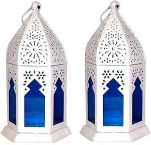 Hot selling luxury Metal <b>Lantern</b> <b>candle</b> <b>holder</b> for home use decorative table decor lighting decor black morroco <b>lantern</b> - Product Image 5