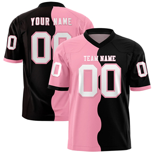 Camiseta de fútbol americano de práctica en blanco, malla duradera, ajuste personalizado, uniforme de fútbol americano ligero, venta al por mayor - Product Image 2