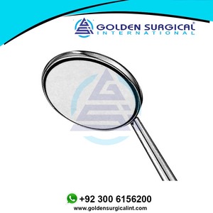 Boca 5 Espejo de superficie frontal Enchufe de cono de un solo lado Cuidado bucal Examen dental Diagnóstico Dental conjunto instrumentos quirúrgicos - Product Image 3