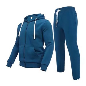 Trajes Deportivos de Invierno con Capucha de Alta Calidad, Transpirables, Personalizados, de Moda, para Hombre, para Entrenamiento, Deportivos, Casuales, 100% Algodón - Product Image 4