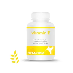 Embalagem Personalizada De Alta Qualidade Atacado 2023 OEM/ODM Marca Vitamina E 400 IU Nesfharma Factory Vietnam Fornecedor