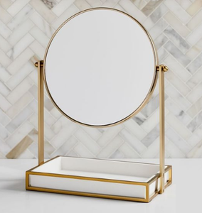 Espejo de maquillaje personalizado, Marco cosmético de mesa, espejo de maquillaje, espejo de maquillaje de mesa, accesorio para la habitación del hogar - Product Image 2