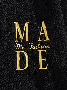 Sweat-shirts à capuche en laine pour hommes de haute qualité, logo personnalisé, design vierge, broderie surdimensionnée, fabricant de sweats-shirts en laine - Product Image 3