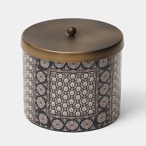 Trendy Rose Gold Round Scented Candle Jar Luxury Metal Aluminum Tin Handmade Eco-Friendly <b>Christmas</b> <b>Gift</b> <b>Box</b> - Product Image 4