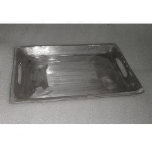 Plateau de service en métal laqué écologique à motif floral pour la maison, design de Noël - Product Image 6