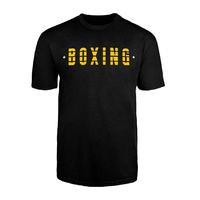 Hommes confortables utilisent des t-shirts de boxe sur mesure grande taille tissu de coton lourd hommes t-shirts de boxe