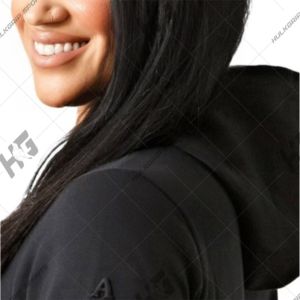 Sweat à capuche imprimé 3D brodé Midnight pour femme, taille normale, avec poches kangourou, streetwear hiver - Product Image 5