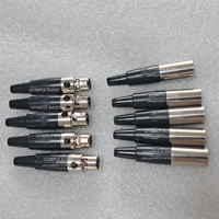 Connecteur Mini XLR Connecteurs femelles et mâles Connecteur microphone Adaptateur MIC 3Pin 4pin 5pin 6pin XLR adaptateur