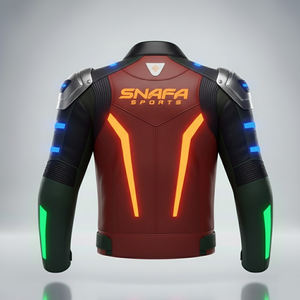 Custom Branding Motorbike <b>Leather</b> <b>Jacket</b> <b>Men</b> New Fashion Motorbike Vintage Coat Autumn Outfits Biker Pocket <b>Jackets</b> - Product Image 2