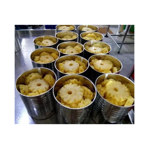 Morceaux d'ananas jaunes en conserve dans du sirop du Vietnam Type de coupe de morceaux de fruits tropicaux en conserve emballés en boîte pour la vente à l'exportation - Product Image 5