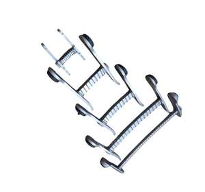 Nueva llegada ajustable veterinaria mascota boca mordaza aluminio Dental espéculo herramienta plata CE certificado para cirugía Animal TARIQ MFG - Product Image 4