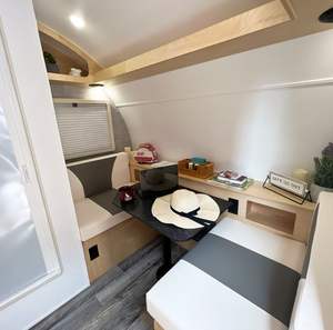 Camper RV Motorhomes Caravan off Road Family Camping Mini Trailer Small Teardrop Camper - Product Image 3