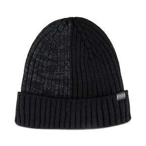 Berretto in maglia colorblock a blocchi di colore Kenneth Cole Reaction da uomo, taglia regolare, in tessuto di lana nero - Product Image 1