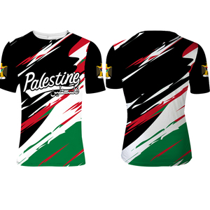 Palestine Miễn Phí T-Shirt Người Đàn Ông Của Mùa Hè Thường Xuyên Phù Hợp Với T-Shirt Tùy Chỉnh Tên Số Đội Logo Arabic In Palestine T Áo Sơ Mi - Product Image 2