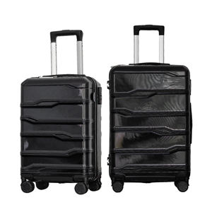 Sacs et étuis à bagages haut de gamme 2105 Abs Pc ensemble de valise résistant aux rayures Double roues silencieuses Hung Phat fabriqué au Vietnam - Product Image 3
