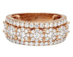 แหวนประดับเพชรสำหรับผู้ชายทำจากเงินสเตอริง S925ฮิปฮอปเย็นอย่างเต็มที่ออกแบบได้ตามต้องการ - Product Image 2