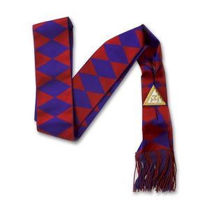 Customized High Quality Bullion <b>Wire</b> Masonic Regalia Sash Hand Made Customer All Over Print Sashes - Product Image 1