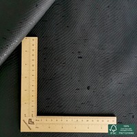 Nouveau tissu animal en cuir effet crocodile et serpent bicolore pour chaussures décoratives murales, tissu rustique en liège gaufré serpent noir