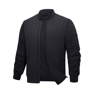 Veste universelle personnalisée coupe-vent écologique avec col montant en laine tricotée pour l'hiver - Product Image 1
