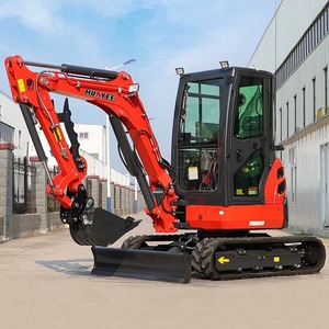 Miniexcavadora Kubota U55 de 5,5 toneladas usada con componente de núcleo de bomba, marco duradero, Control cómodo, consistencia duradera - Product Image 1