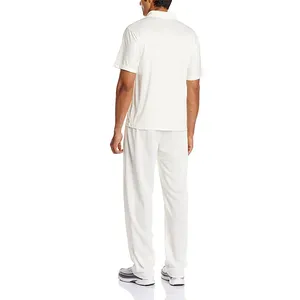 Nuevo diseño personalizado del equipo de cricket Diseño de camiseta de cricket de manga completa con camisa y pantalones de cricket - Product Image 2