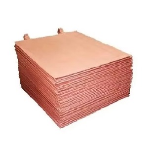 Cátodo de cobre puro de alta calidad Precio barato Cobre cátodo electrolítico de alta pureza 99.97%-99.99% - Product Image 1