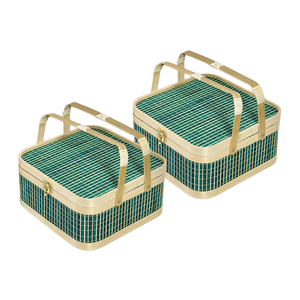 Hot Selling Product Eco Luxe: Sustainable Bamboo <b>Baskets</b> for Memorable <b>Gifts</b> With High Quality - Product Image 1