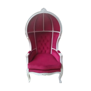 Meubles commerciaux chaises de trône d'hôtel royal chaises de trône à un siège avec auvent prix de gros super confortable - Product Image 1