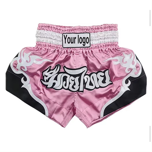 Venta al por mayor Muay Thai Shorts Kick Boxing personalizado de alta calidad Muay Thai Boxing Fight Sublimated Shorts para hombres precio barato - Product Image 1