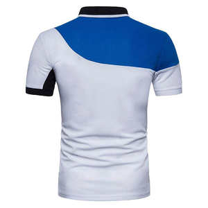 Chemise de golf pour homme en satin imprimé par sublimation, anti-plis, sur mesure, de haute qualité, pour l'été - Product Image 3