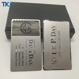 Kartu VIP logam Premium unik menarik mata