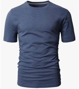 Camiseta Lisa personalizada para hombre, venta al por mayor, Camiseta extragrande 100% de algodón para hombre, camiseta de manga corta pesada con cuello redondo de alta calidad para hombre - Product Image 3