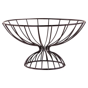 European Style Metal and Jute Fruit & <b>Vegetable</b> <b>Storage</b> <b>Basket</b> with Hanging Banana Hanger for Home Use - Product Image 2