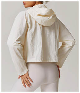 Sweat à capuche pour homme en coton 100% de haute qualité, fermeture éclair intégrale, poches doubles sur les côtés, pour la salle de sport - Product Image 2