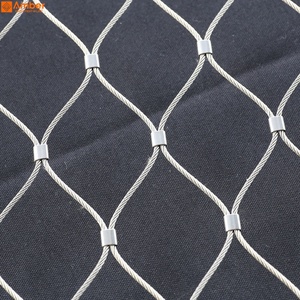 Filet de câbles <span class=keywords><strong>en</strong></span> acier inoxydable robuste, épaisseur personnalisée, pour la sécurité des aires de jeux et la protection des enfants - Product Image 4