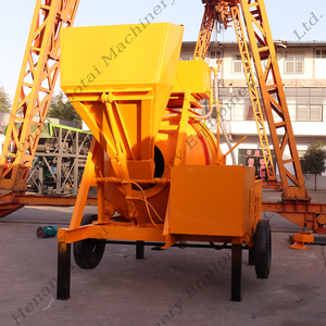 Sortie d'usine, bétonnière à benne basculante série JZC, chargement manuel, décharge facile, conception portable pour la construction - Product Image 3