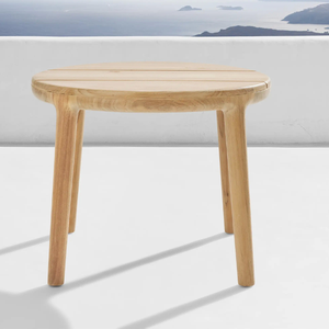 โต๊ะกาแฟสไตล์โมเดิร์นเรียบง่ายทำจากไม้สักเป็นมิตรกับสิ่งแวดล้อมสำหรับใช้งานกลางแจ้ง - Product Image 4