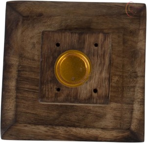 Quemador de Incienso Religioso de Madera Natural con Diseño Clásico, Duradero y Compatible con Incienso Indio para el Hogar, Oficina o Templo - Product Image 4