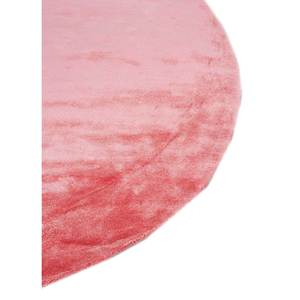 Cera Large Area Hand Tufted Viscose <b>TPV</b>-1274 Rug Pink Purple Solid Color Rectangle Shape for Home Hallway 10mm Wall Wall - Product Image 4