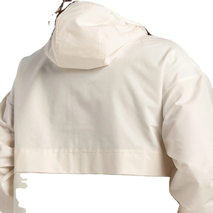 Chaquetas cortavientos atléticas para mujer, cortavientos ligero transpirable de otoño con logotipo personalizado para mujer, cortavientos transpirable 2026 - Product Image 5