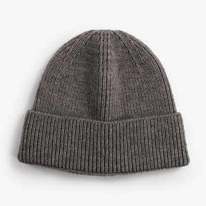 Gorros de Jacquard para Hombre, Gorros de Punto Lisos con Estampado de Colores Sólidos, Gorro Cálido Informal de Otoño, Gorro de Invierno Personalizado en Blanco para Venta - Product Image 4