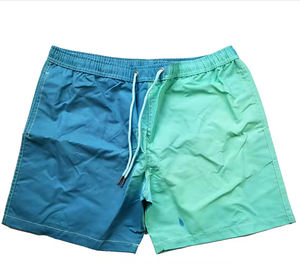 กางเกงขาสั้นผ้าไนลอนซับลิเมตสำหรับผู้ชายกางเกงขาสั้นมีกระเป๋าสองสีสไตล์สตรีทสไตล์ลำลองชายหาดสองสีสำหรับฤดูร้อน - Product Image 2