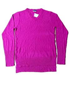 Suéter de Punto a Rayas de Alta Calidad para Mujer, Informal, Transpirable, de Manga Larga, Cuello Redondo, Nuevo, 100% Algodón - Product Image 2