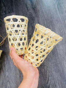 Porte-gobelet en bambou naturel écologique de haute qualité fabriqué au Vietnam pour les fêtes Prix compétitif - Product Image 3