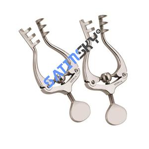 Anderson-Adson Retractor de auto retención 4x4 puntas curvas 20 cm cirugía General inoxidable grado alemán ortopédico de alta calidad - Product Image 2