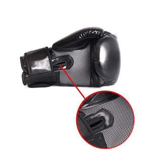 บริการ OEM ผลิตตามสั่ง ถุงมือ MMA น้ำหนักเบา ระบายอากาศได้ดี หนังแท้ ปิดด้วยแถบตีนตุ๊กแก คุณภาพสูง ดีไซน์ล่าสุด สำหรับการชกมวย - Product Image 5