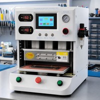 Machine de laminage sous vide OCA 5-en-1, équipement de réparation d'écrans LCD, laminateur pour la remise à neuf de téléphones portables